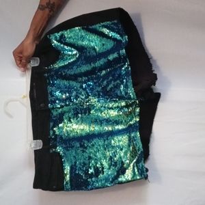 Mermaid sequin shorts